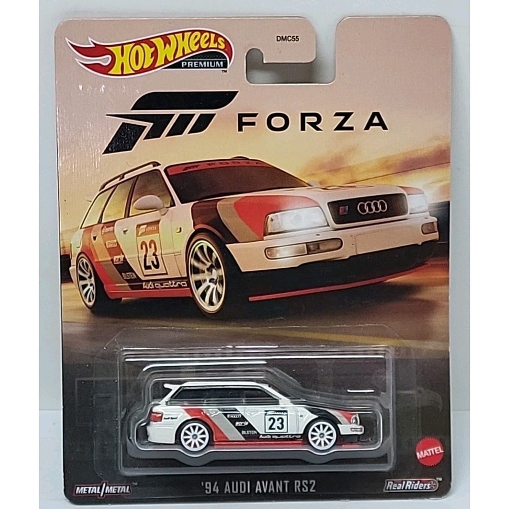 Hot Wheels Premium Forza '94 Audi Avant RS2 - 1:64 Diecast Car Real‎ Riders Toy